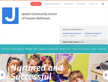 Tablet Screenshot of jcc.org